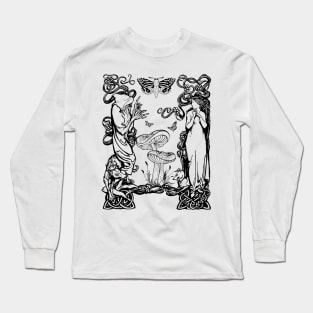 Fairycore Vintage Fae Aesthetic Long Sleeve T-Shirt